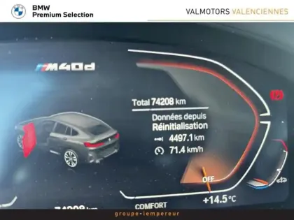 Photo 13 BMW X4  M40d 340ch M Performance