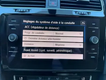 Photo 14 Volkswagen Golf Gén. VII Ph2 Connect 5