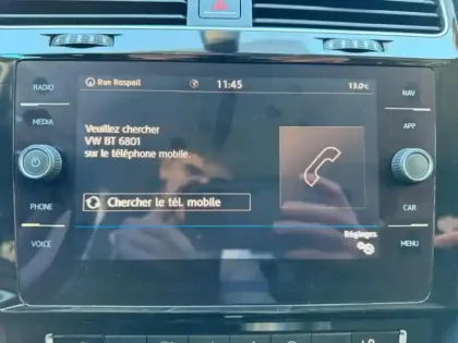 Photo 12 Volkswagen Golf Gén. VII Ph2 Connect 5