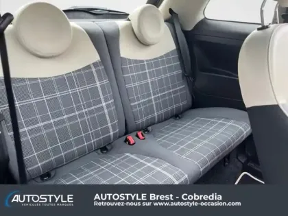 Photo 10 Fiat 500  1.2 8v 69ch Eco Pack Lounge