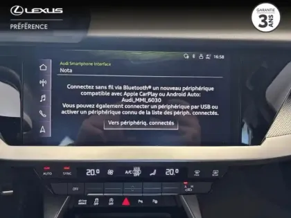 Photo 10 Audi A3  Sportback 40 TDI 200ch S line quattro S tronic 7