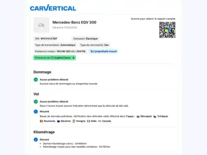 Photo 34 Mercedes Classe V 300 AVANTGARDE Extra long 8 pl