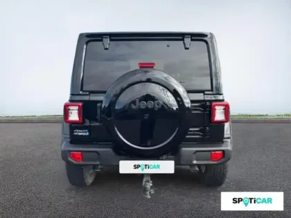 Photo 5 Jeep Wrangler  Unlimited 2.0 T 380ch 4xe Overland Command-Trac