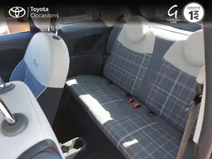 Photo 11 Fiat 500  1.2 8v 69ch Lounge