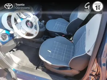 Photo 10 Fiat 500  1.2 8v 69ch Lounge