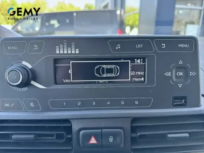 Photo 25 Peugeot Partner  FOURGON STANDARD 650 KG BLUEHDI 75 BVM5