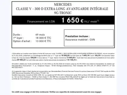 Photo 37 Mercedes CLA V 300 d 4MATIC AMG-LINE Extra-
