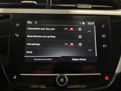 Photo 12 Opel Corsa  1.2 Turbo 100 Edition BVA Carplay Clim Bluetooth