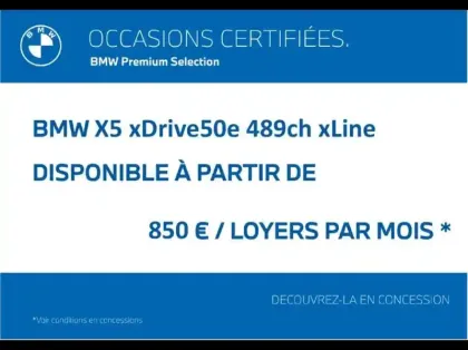 Photo 15 BMW X5  xDrive50e 489ch xLine