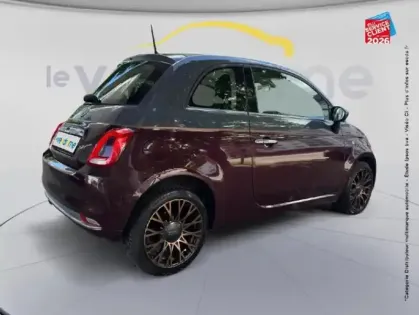Photo 5 Fiat 500  1.2 8v 69ch Eco Pack Collezione Fall Euro6d TPano