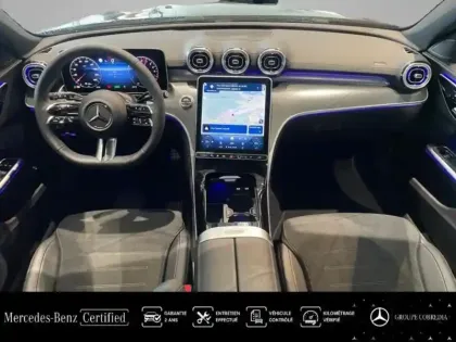 Photo 5 Mercedes Classe C  Break 300 d e Hybrid EQ 197+129ch AMG Line +