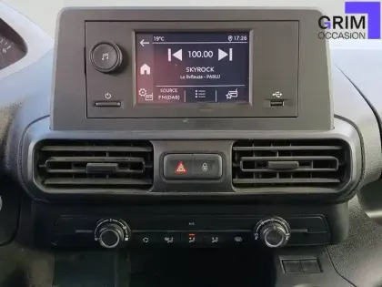 Photo 8 Peugeot Partner  FOURGON M 650 KG BLUEHDI 100 S&S BVM6