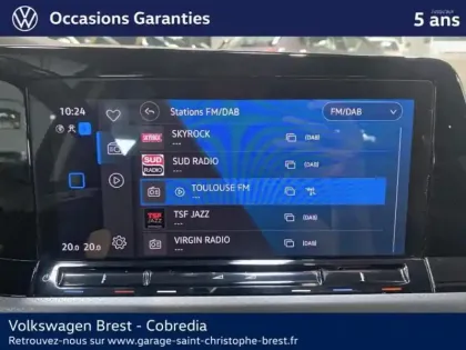Photo 10 Volkswagen Golf  1.0 TSI OPF 110ch Active