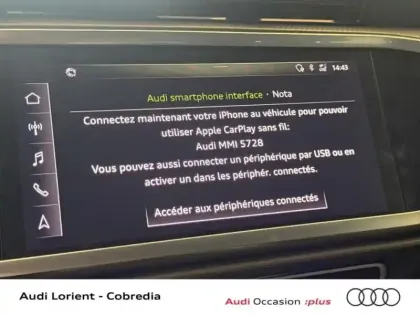 Photo 10 Audi Q3  Sportback 35 TDI 150ch S line S tronic 7