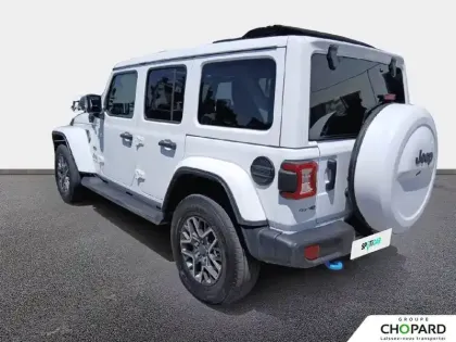 Photo 6 Jeep Wrangler  Unlimited 4xe 2.0 l T 380 ch PHEV 4x4 BVA8
