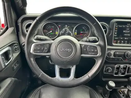 Photo 11 Jeep Wrangler  Unlimited 2.0 T 380ch 4xe 80th Anniversary Command-Trac