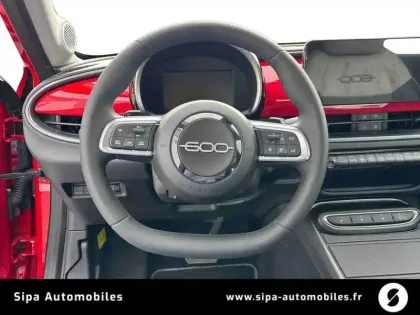 Photo 12 Fiat 600  T-Gen 3 1.2 Hybrid 145ch eDCT6