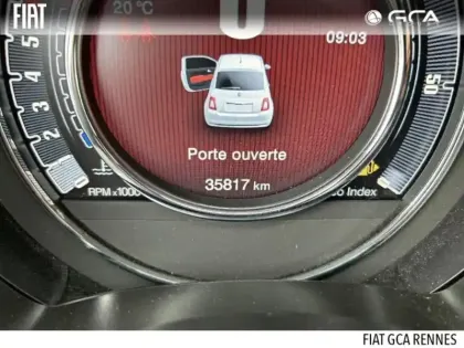 Photo 5 Fiat 500  1.0 70ch BSG S&S (RED)