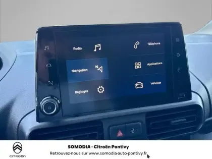 Photo 12 Peugeot Partner  M 650kg BlueHDi 100ch S&S Pack Asphalt Connect