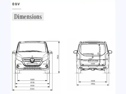 Photo 12 Mercedes Classe V 300 Long 204ch 7 places 90KWH