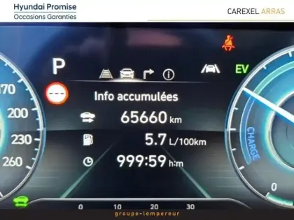 Photo 14 Hyundai Kona  1.6 GDi 141ch Hybrid Creative DCT-6