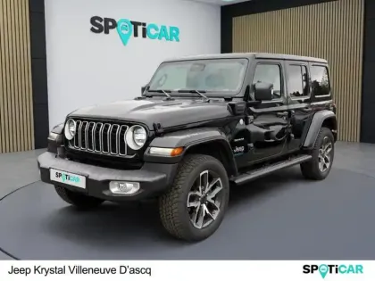 Photo 15 Jeep Wrangler  Unlimited 2.0 T 380ch 4xe Sahara Command Trac