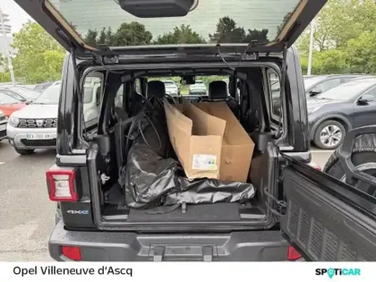 Photo 5 Jeep Wrangler  Unlimited 2.0 T 380ch 4xe Sahara Command Trac