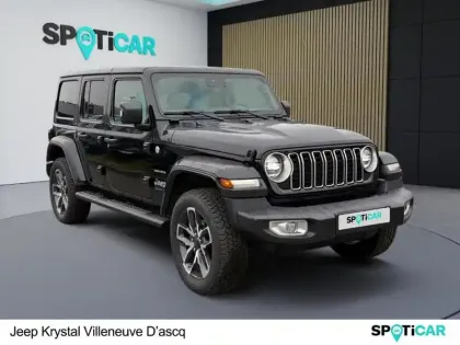 Photo 21 Jeep Wrangler  Unlimited 2.0 T 380ch 4xe Sahara Command Trac