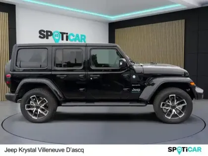Photo 20 Jeep Wrangler  Unlimited 2.0 T 380ch 4xe Sahara Command Trac