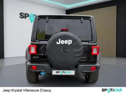 Photo 18 Jeep Wrangler  Unlimited 2.0 T 380ch 4xe Sahara Command Trac