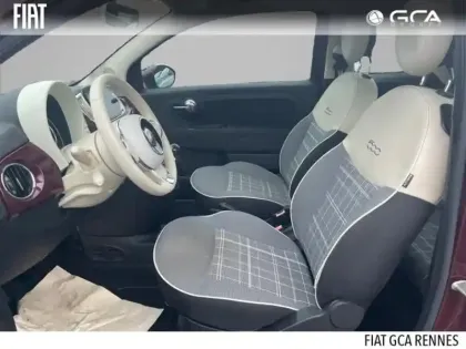 Photo 12 Fiat 500  1.2 8v 69ch Lounge