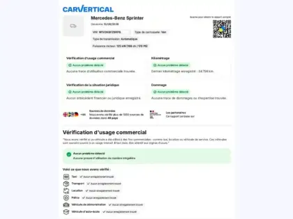Photo 19 Mercedes Sprinter 317 CDI Fourgon 37S 12M3 L2H2 