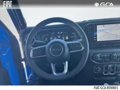 Photo 5 Jeep Wrangler  Unlimited 2.0 T 380ch 4xe Sahara Command Trac