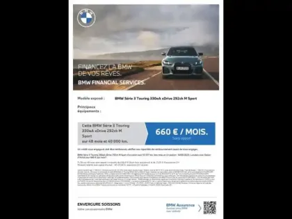 Photo 15 BMW Serie 3 Série 3 Touring 330eA xDrive 292ch M Sport