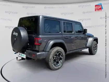 Photo 5 Jeep Wrangler  Unlimited 2.0 T 380ch 4xe Rubicon Rock-Trac MY22