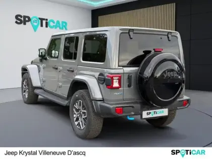 Photo 17 Jeep Wrangler  Unlimited 2.0 T 380ch 4xe Overland Command-Trac MY23