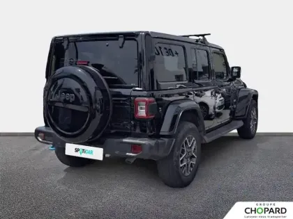 Photo 7 Jeep Wrangler  Unlimited 4xe 2.0 l T 380 ch PHEV 4x4 BVA8