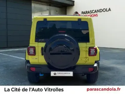 Photo 19 Jeep Wrangler  Unlimited 2.0 T 380ch 4xe Overland Command-Trac MY23