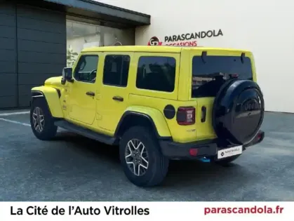 Photo 21 Jeep Wrangler  Unlimited 2.0 T 380ch 4xe Overland Command-Trac MY23