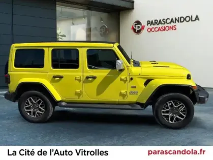 Photo 18 Jeep Wrangler  Unlimited 2.0 T 380ch 4xe Overland Command-Trac MY23