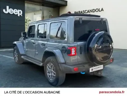 Photo 6 Jeep Wrangler  Unlimited 2.0 T 380ch 4xe Overland Command-Trac MY23