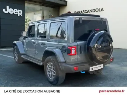 Photo 21 Jeep Wrangler  Unlimited 2.0 T 380ch 4xe Overland Command-Trac MY23