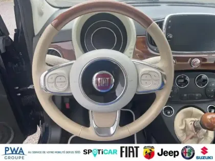 Photo 12 Fiat 500  1.2 8v 69ch Eco Pack Riva