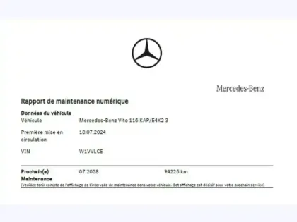 Photo 15 Mercedes Vito 116 CDI Fourgon XL 163ch BVA
