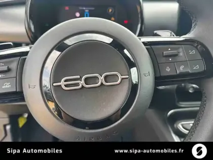 Photo 20 Fiat 600  T-Gen 3 1.2 Hybrid 145ch eDCT6