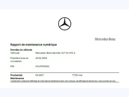 Photo 11 Mercedes Sprinter 317 CDI Fourgon 37 L2H2 170ch 