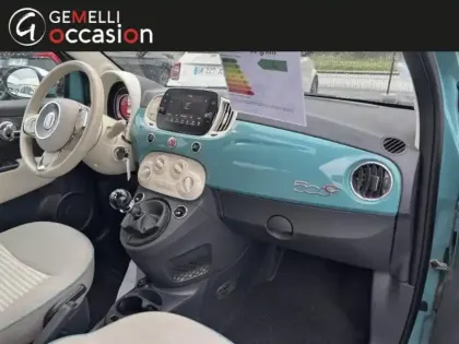Photo 9 Fiat 500 C 0.9 8v TwinAir 105ch S&S Anniversario
