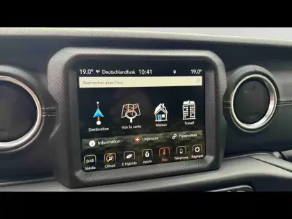 Photo 12 Jeep Wrangler  Unlimited 2.0 T 380ch 4xe Overland Command-Trac MY23