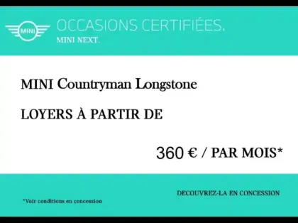 Photo 3 Mini Countryman  Cooper 136ch Longstone BVA7 Euro6d-T