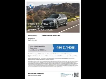 Photo 16 BMW X1  sDrive18i 136ch xLine